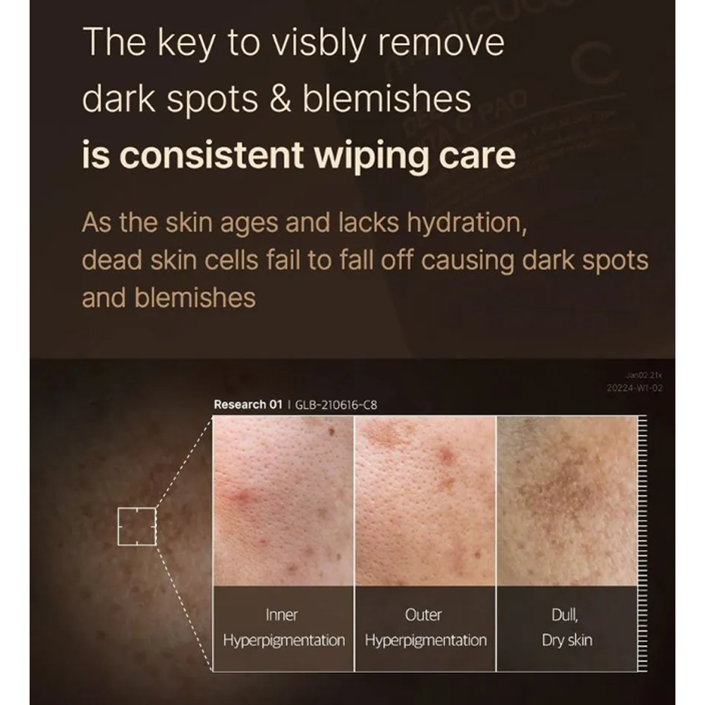 Medicube Deep Vita C Toner Pad - Brightening
