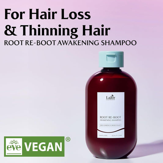 Root Re-Boot Awakening Shampoo (Red Ginseng & Beer Yeast) Hair Loss, Scalp Care