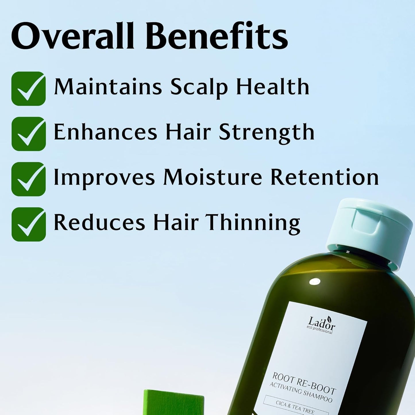 Root Re-Boot Activating Shampoo (Cica & Tea Tree) Hair Loss, Oily Scalp Care