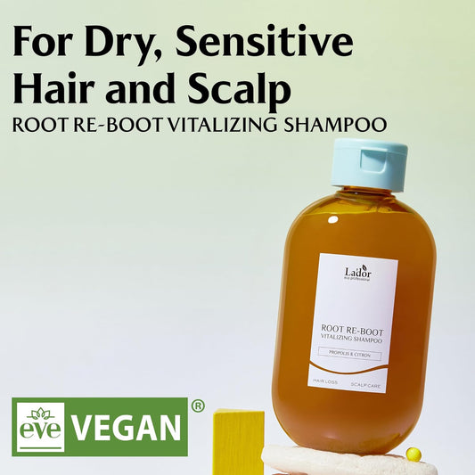 Root Re-Boot Vitalizing Shampoo (Propolis & Citron) Hair Loss, Dry Scalp Care