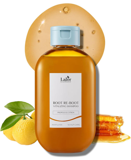 Root Re-Boot Vitalizing Shampoo (Propolis & Citron) Hair Loss, Dry Scalp Care