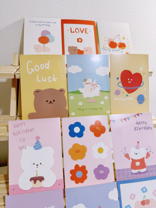 Telling Lovely Messages Postcard (9x14cm)