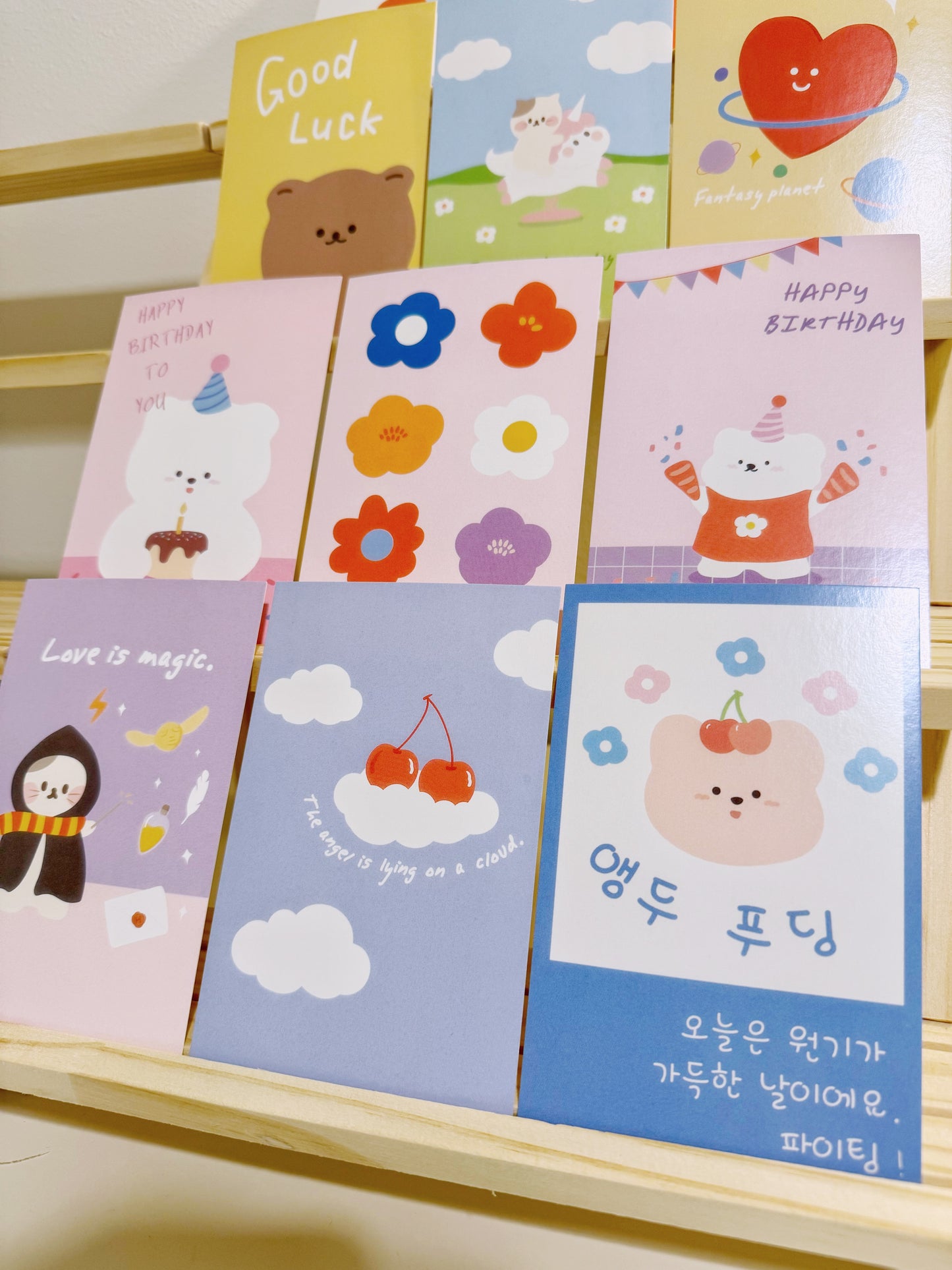 Telling Lovely Messages Postcard (9x14cm)