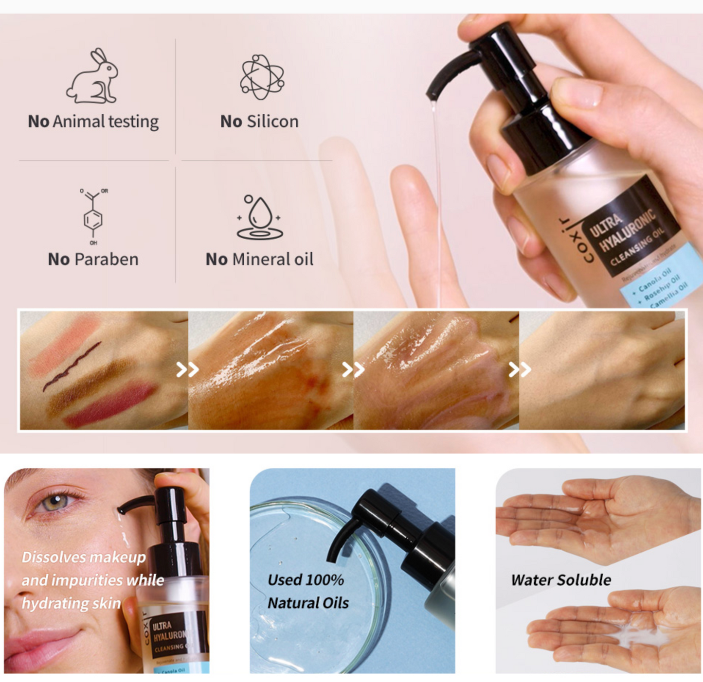 Ultra Hyaluronic Cleansing Oil 150ml