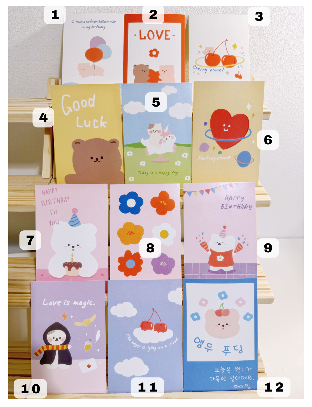 Telling Lovely Messages Postcard (9x14cm)