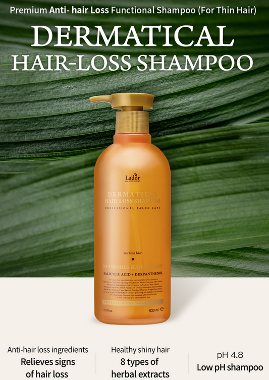 LADOR Dermatical Hair-Loss Shampoo For Thin Hair