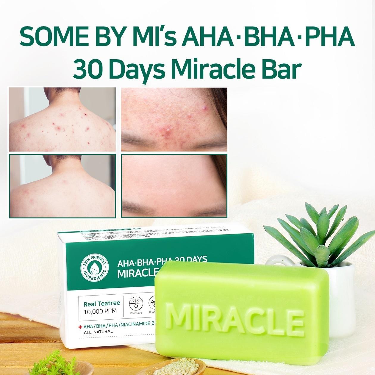 AHA-BHA-PHA Miracle Acne Cleansing Bar