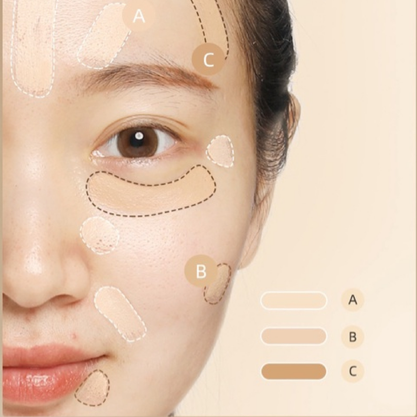 Cover Up Pro Concealer Palette - 01 NEUTRAL