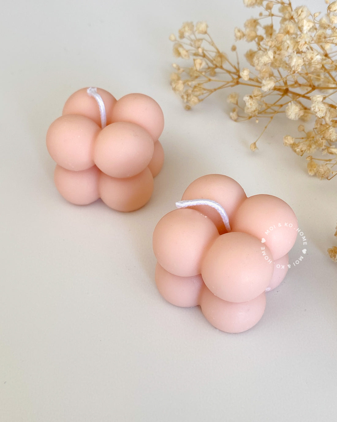 Little Bubble | Sculpture Decorative Soy Candle (3 colors)