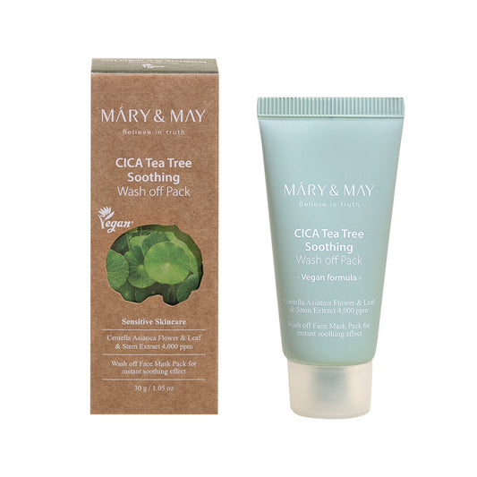 Mary&May CICA Tea Tree Soothing Wash off Pack 30g
