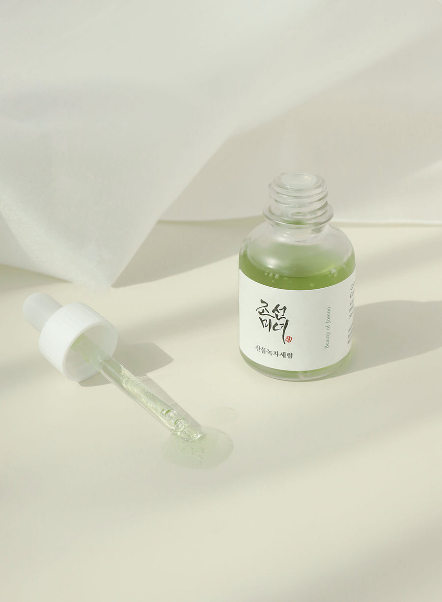 Calming Serum : Green tea + Panthenol (vitamin B5)