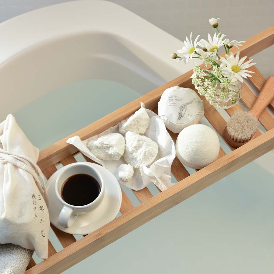 Rice Bran Bath Bomb