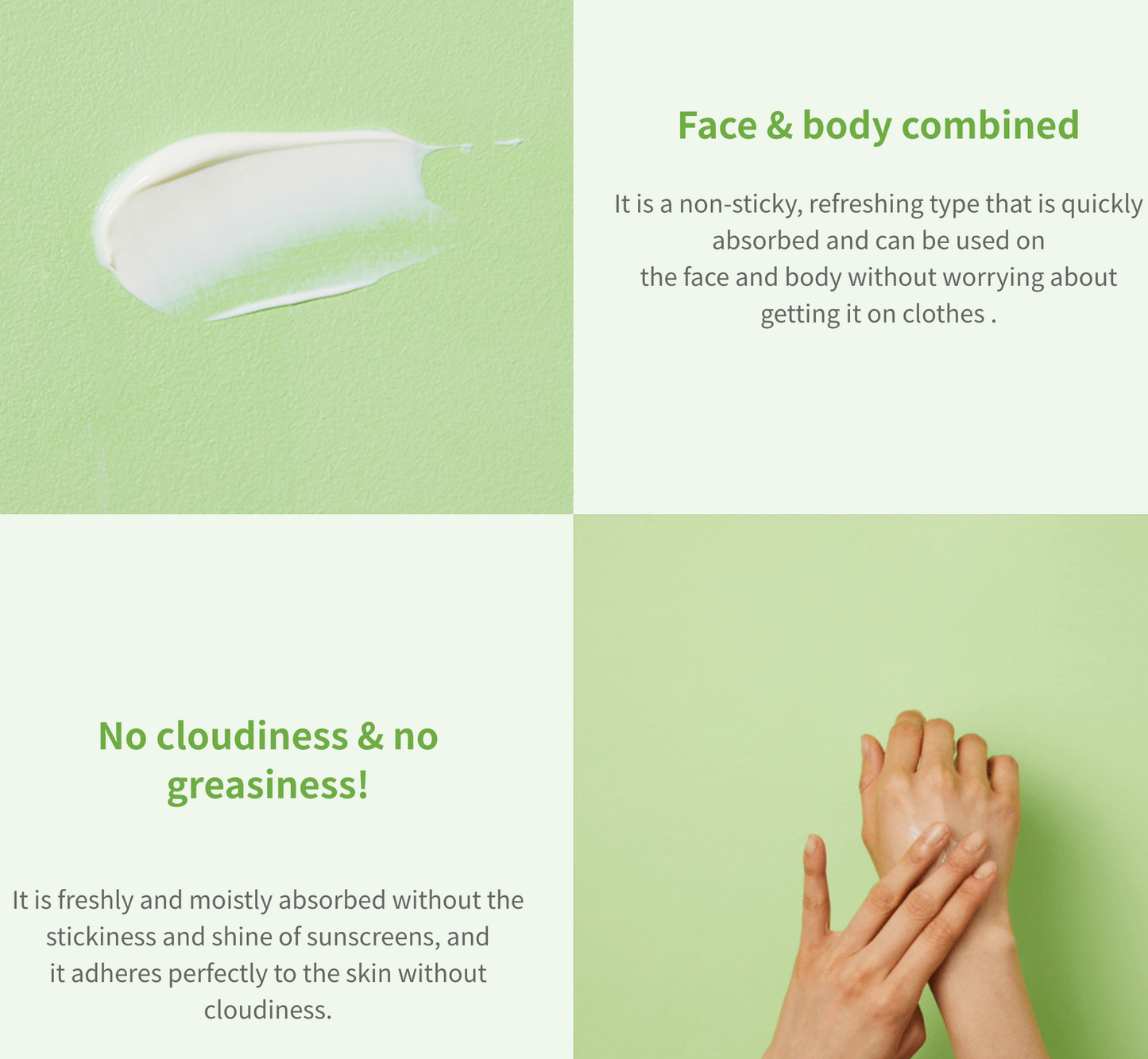 ALOE SOOTHING SUN CREAM SPF50+ PA+++