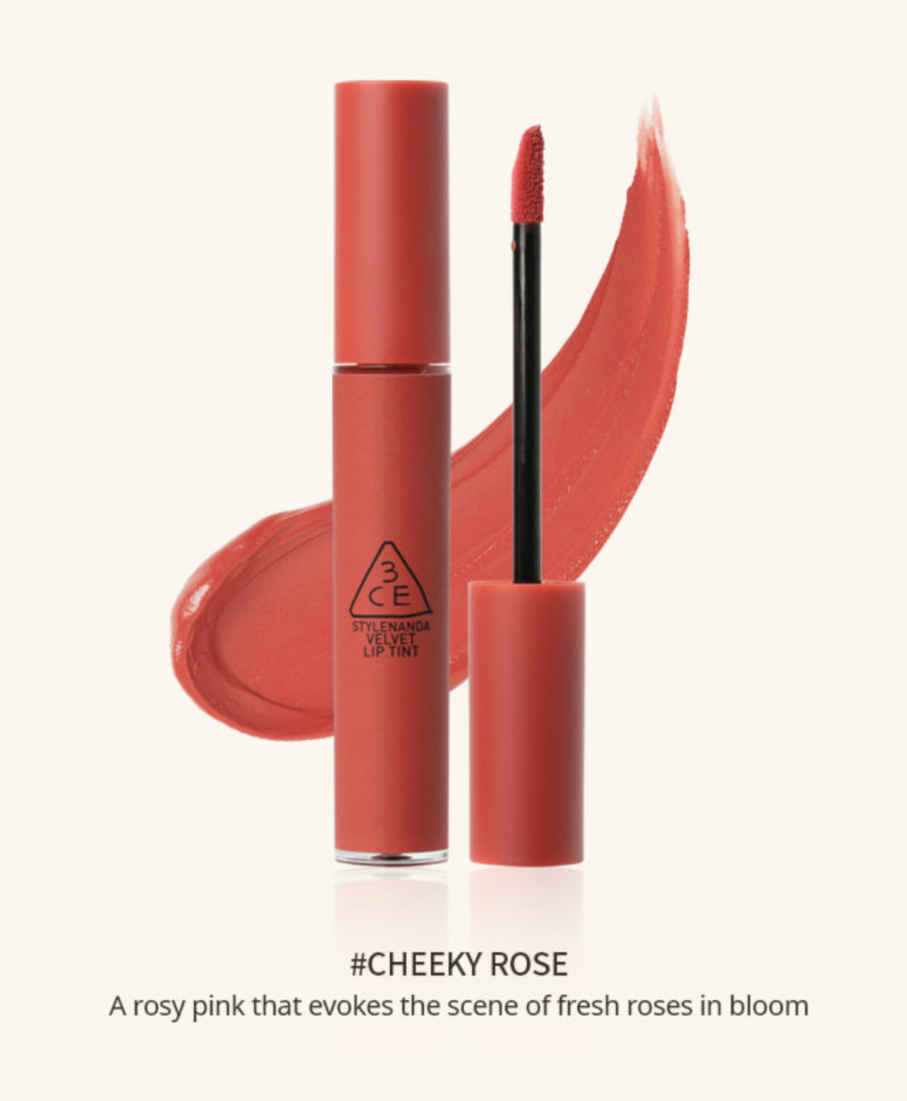 Velvet Lip Tint - #Cheeky Rose