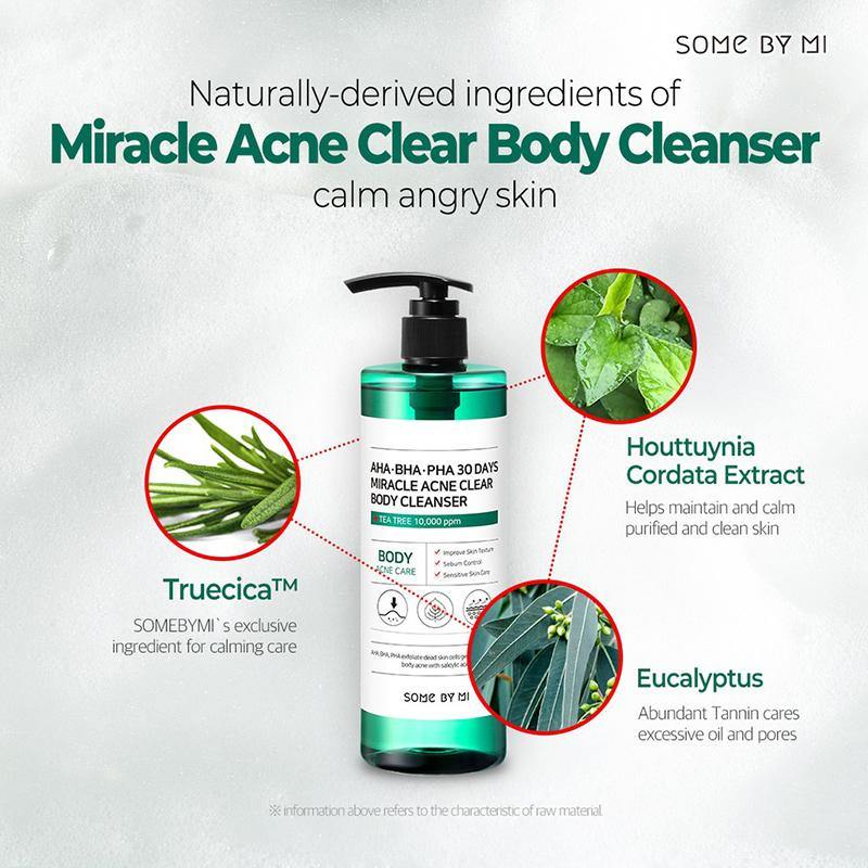 AHA-BHA-PHA 30 days Miracle Acne Body Cleanser
