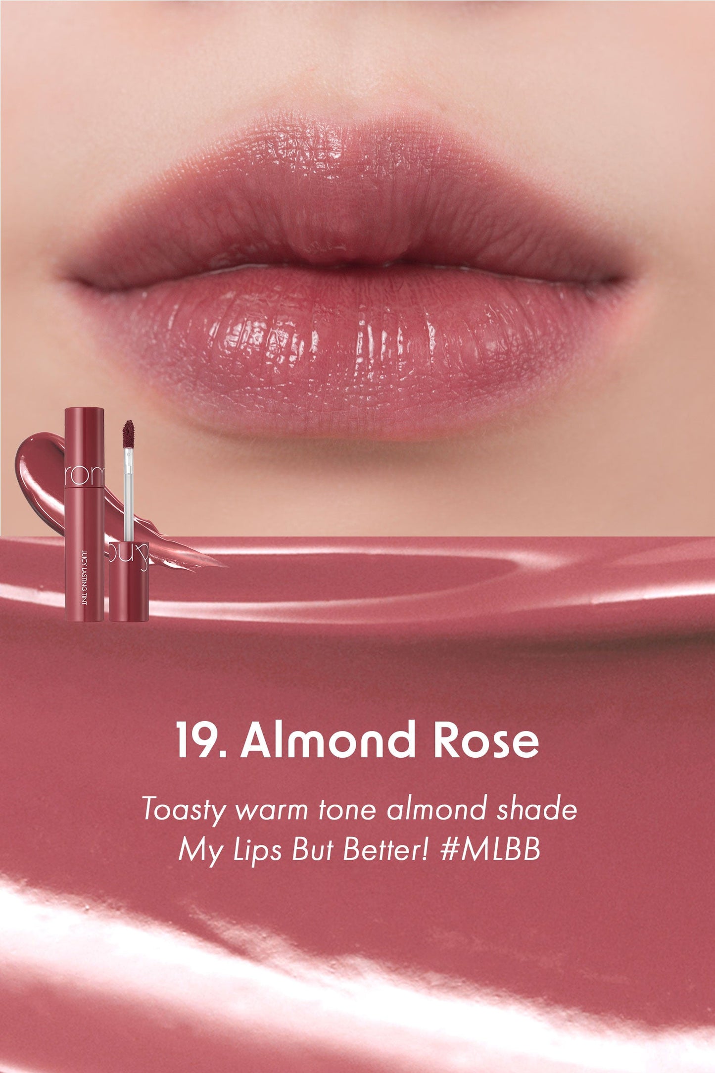Juicy Lasting Tint - 19 Almond Rose