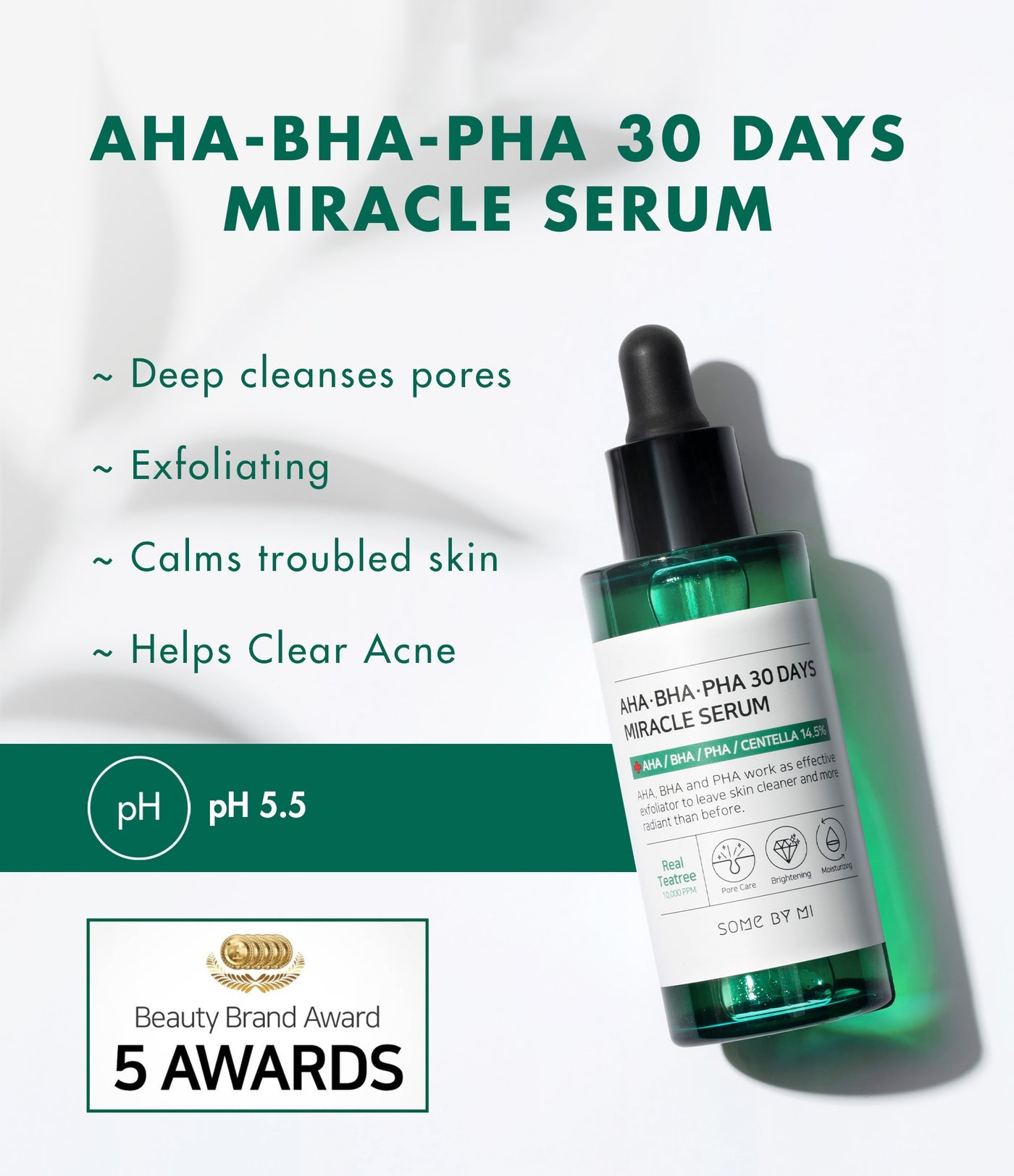 AHA-BHA-PHA 30 days Miracle Serum 50ml