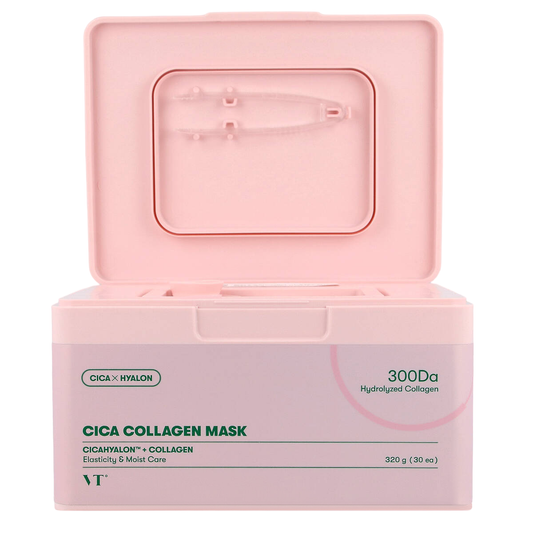 CICA Collagen Mask Elasticity+Moist 30pcs