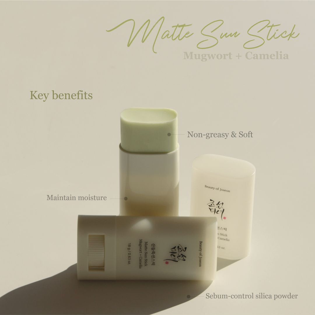 Matte Sun Stick Mugwort + Camelia 18g