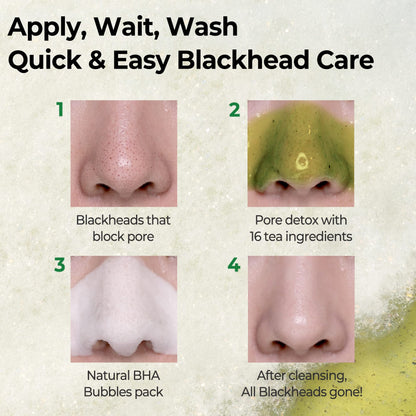 Bye Bye Blackhead Miracle Green Tea Tox Bubble Cleanser