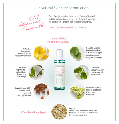 Quinoa One-Step Balanced Gel Cleanser