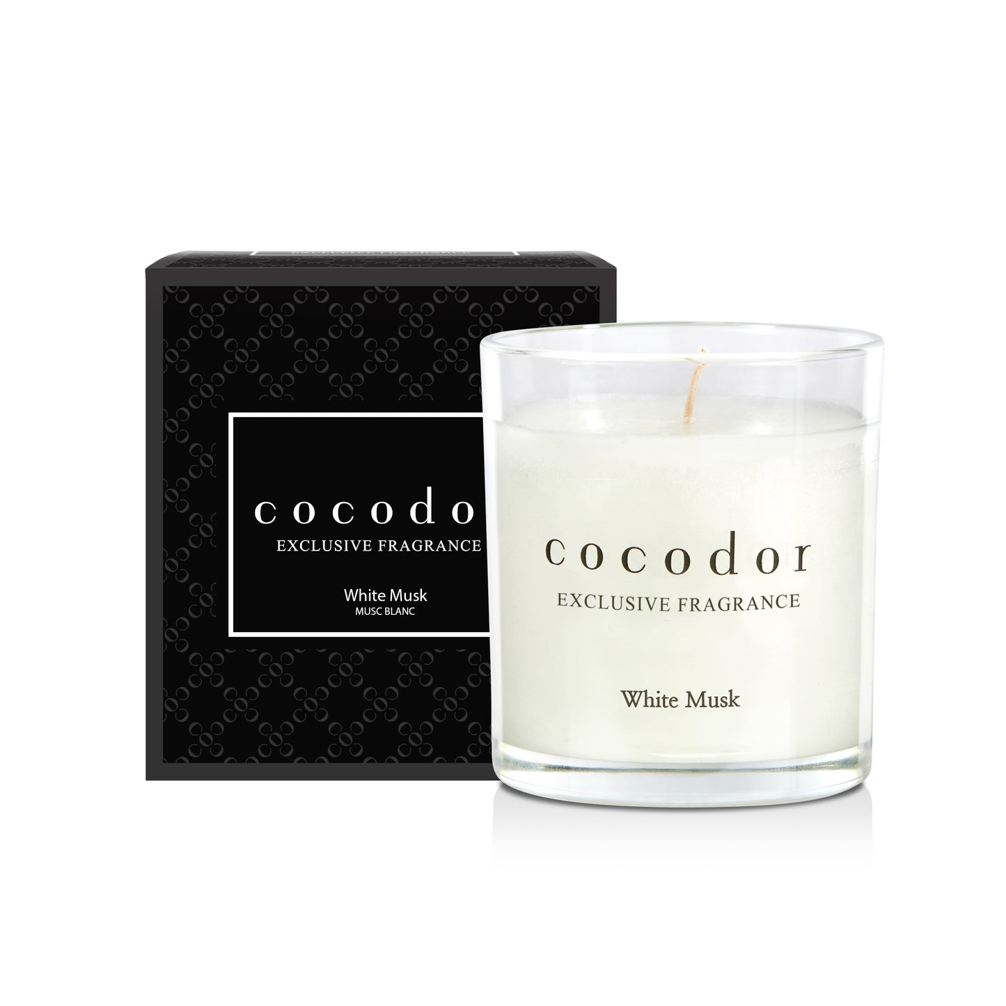 Premium Scented Candle 140g White Musk