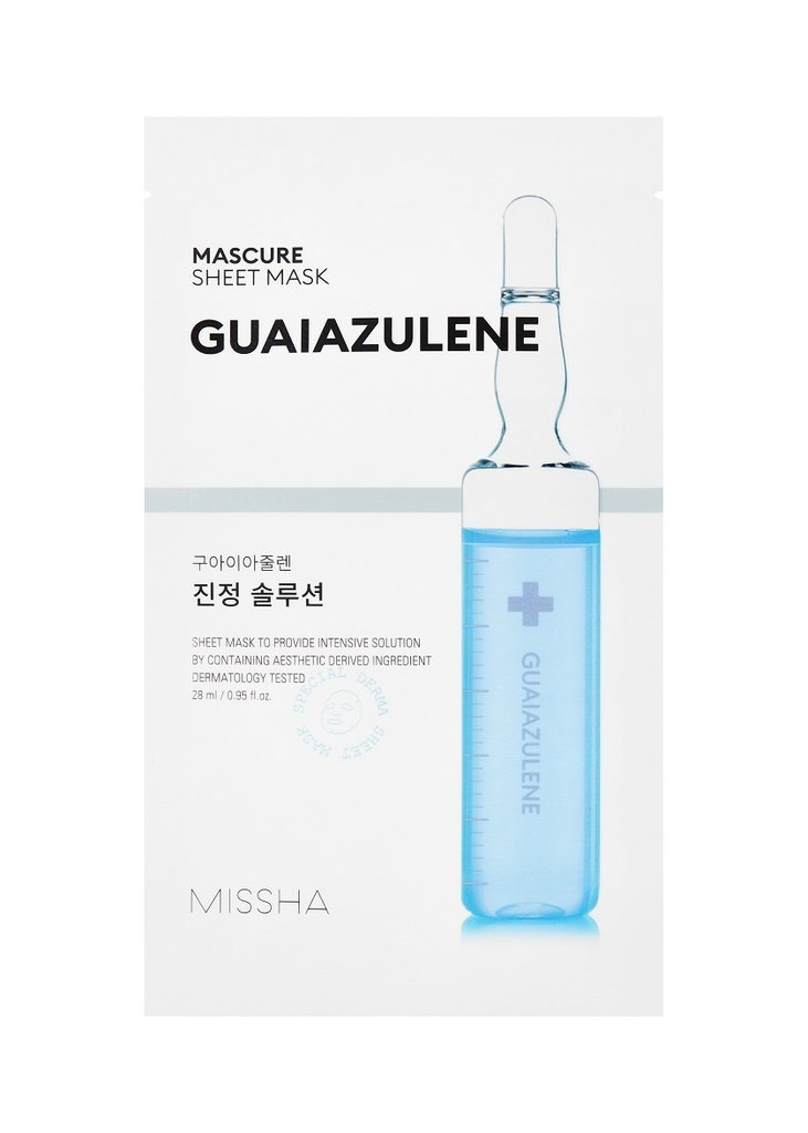 Mascure Calming Guaiazulene Sheet Mask