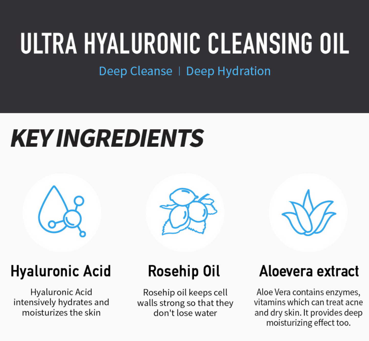 Ultra Hyaluronic Cleansing Oil 150ml
