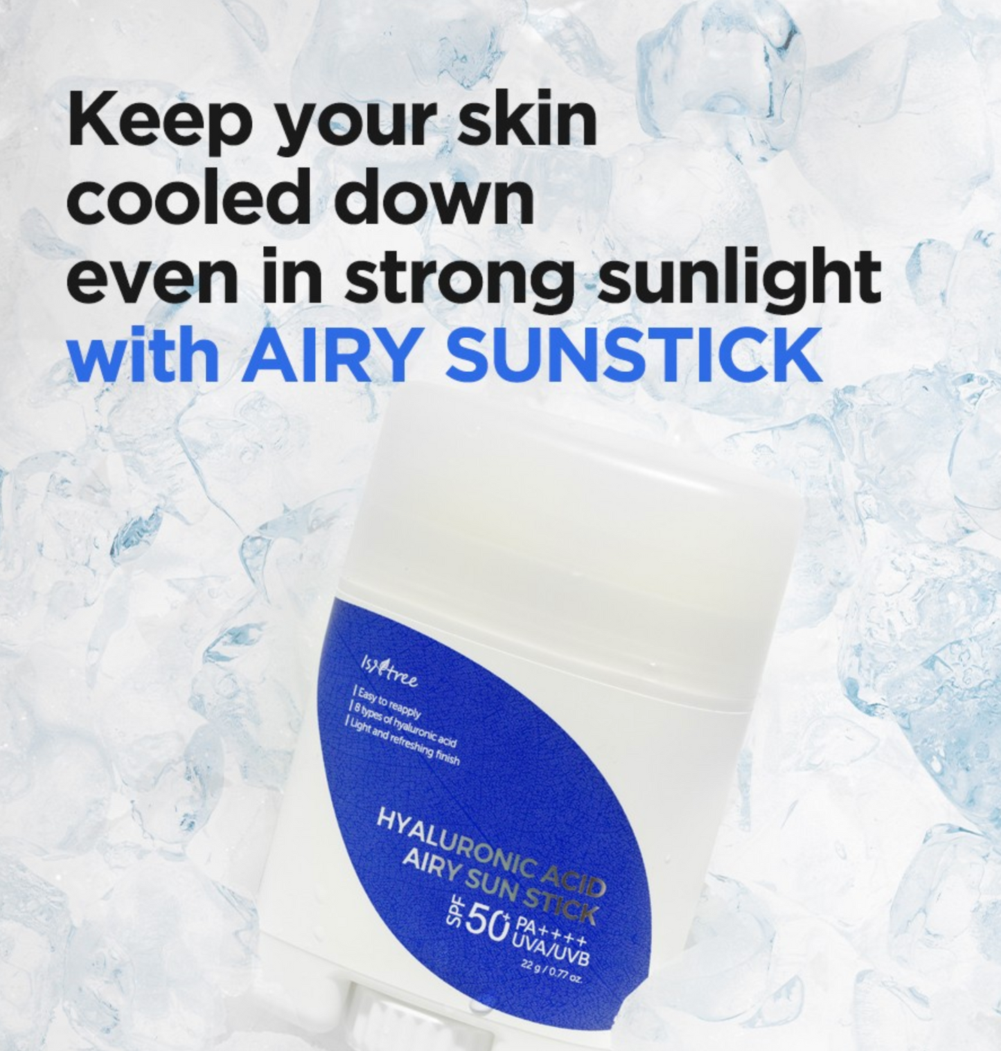 Hyaluronic Acid Airy Sun Stick SPF 50+ PA ++++ 22g