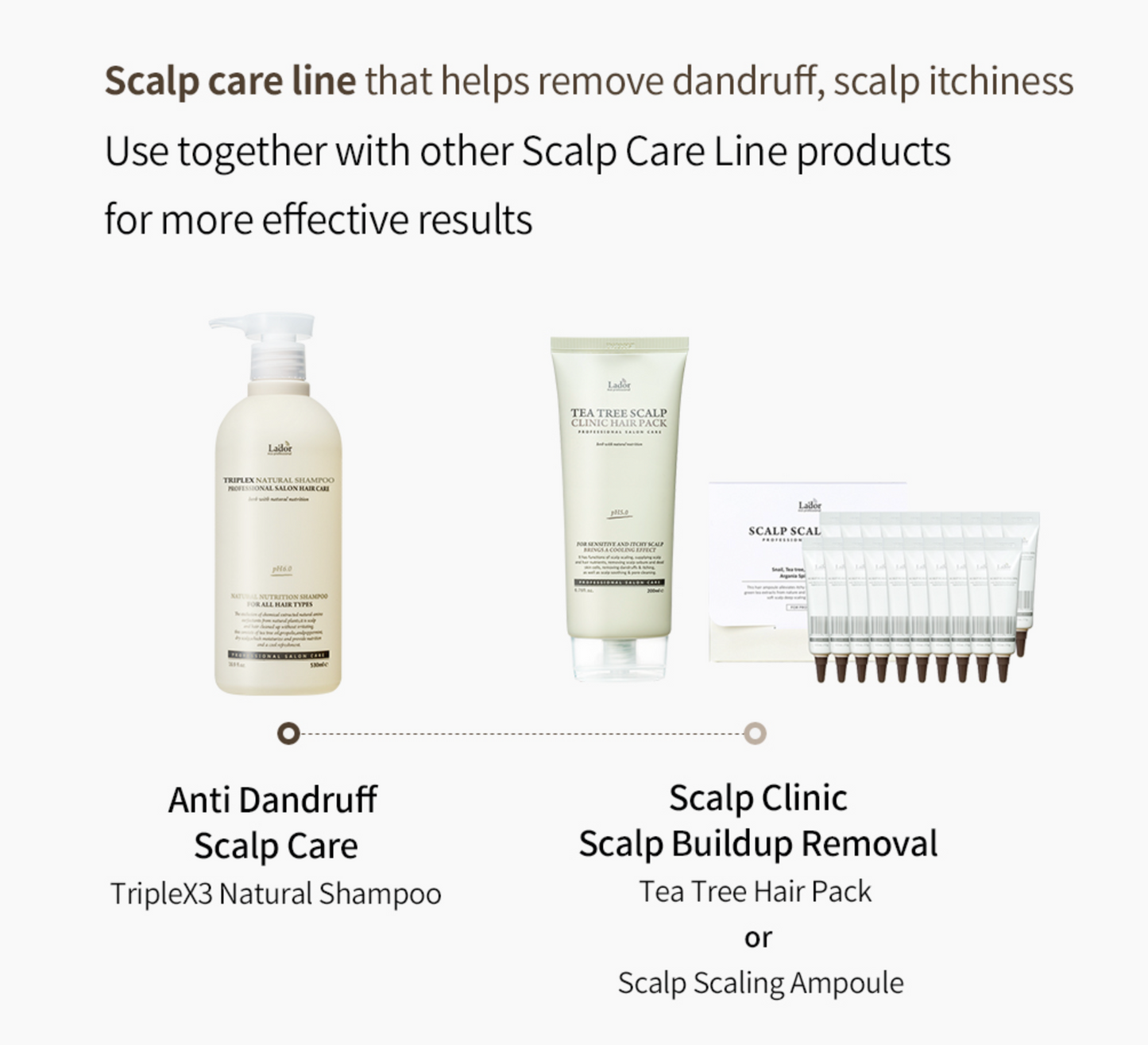 TripleX3 Natural Shampoo - Anti Dandruff Scalp Care 150ml