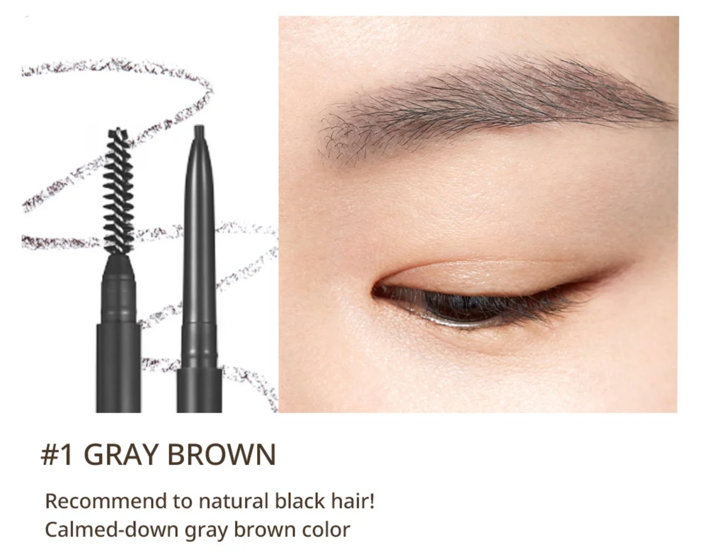Speedy Skinny Brow - 01 Gray Brown