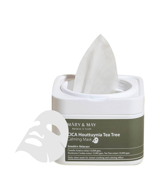 CICA Houttuynia Tea Tree Calming Mask 30pcs