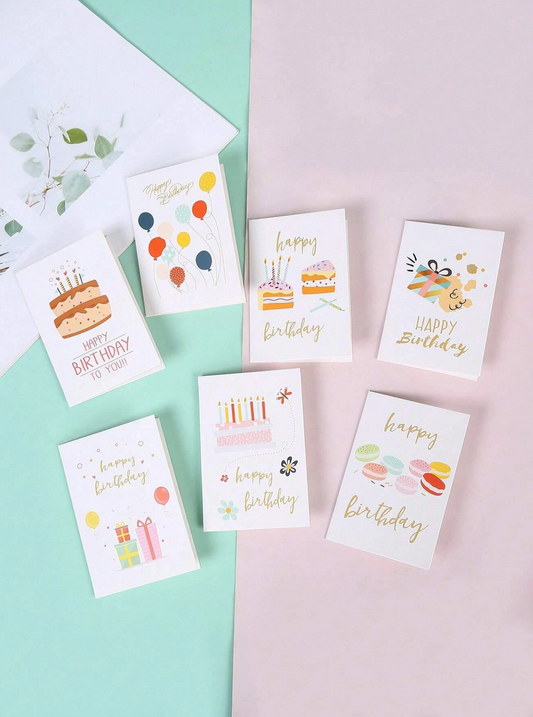 Happy Birthday Mini Fold Card