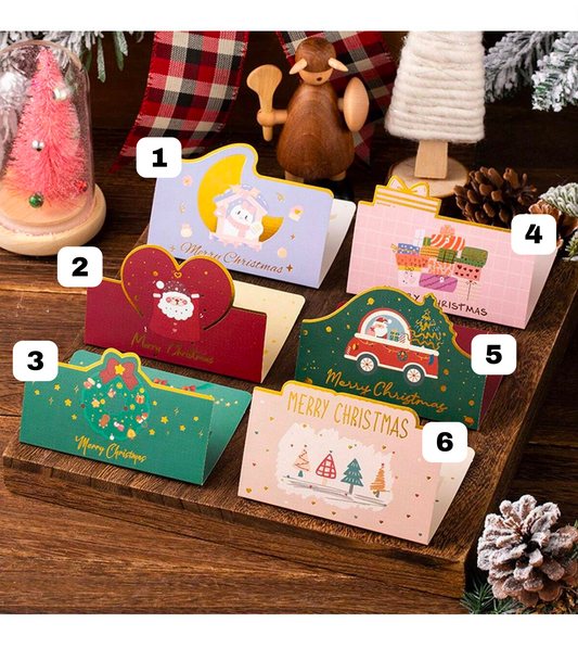 Hyvää Joulua X-Mas Mini Fold Card - Classic Christmas