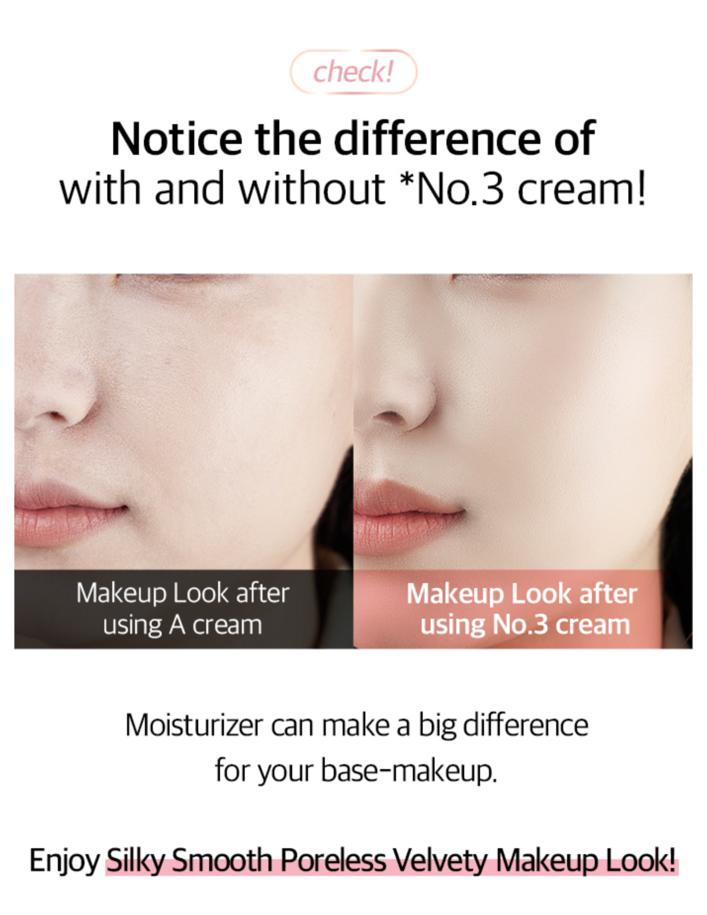 No.3 - Velvet Beauty Cream - Beautifying Makeup Cream  60ml