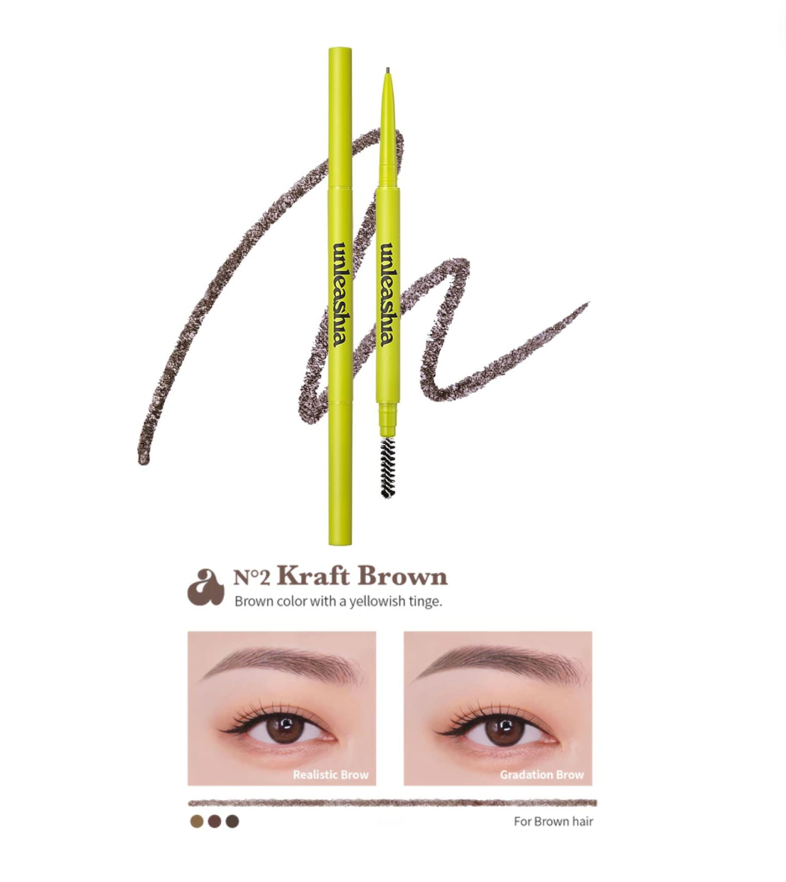 Defining Eyebrow Pencil No 2 Kraft Brown