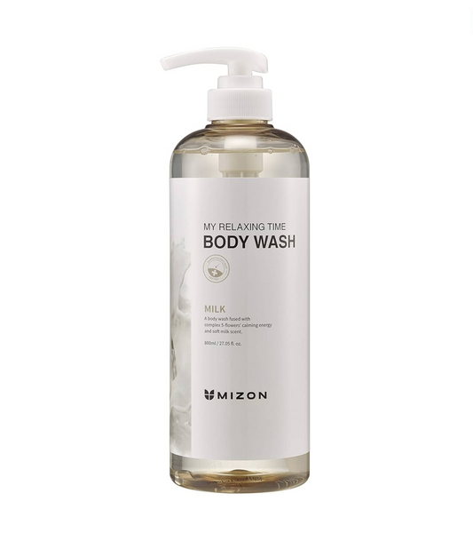 My Relaxing Time Milk Body Wash Nourish & Moisturize Skin 800ml