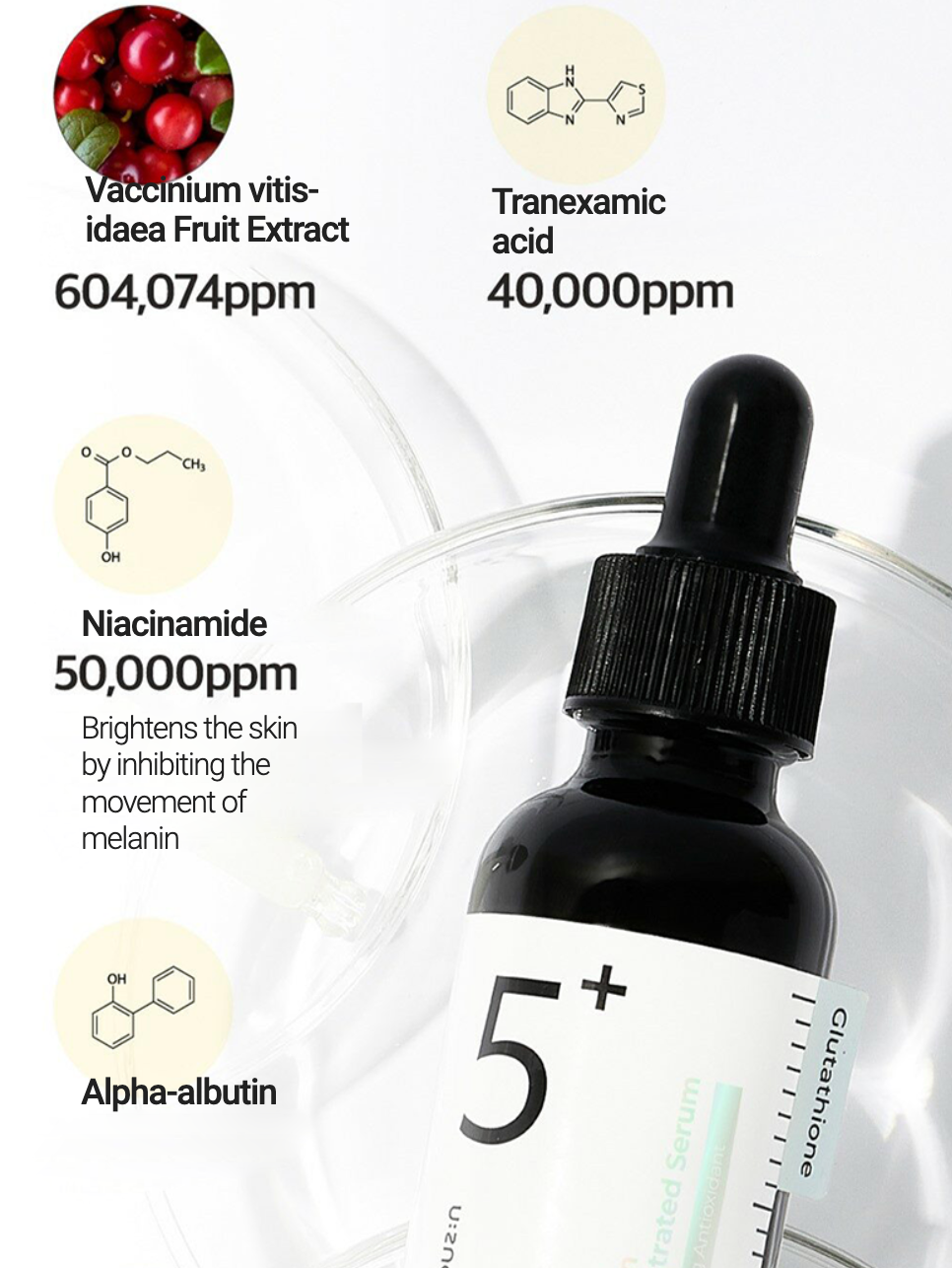 No.5+ Vitamin Concentrated Brightening Serum