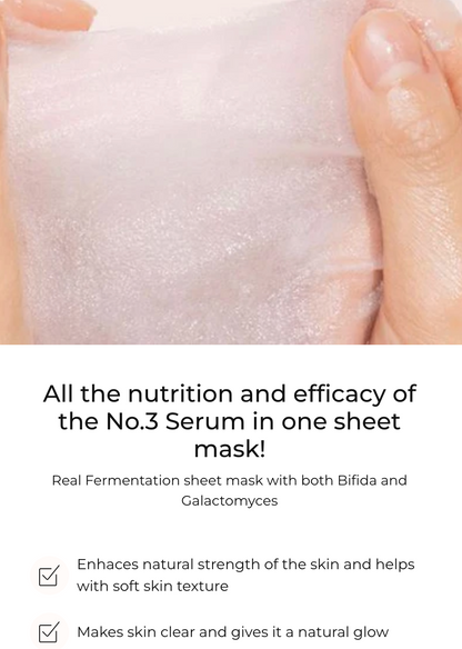 No.3 - Tingle-Pore Softening Sheet Mask