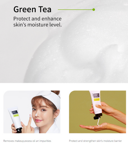 Green Tea pH Clear Foam Cleanser