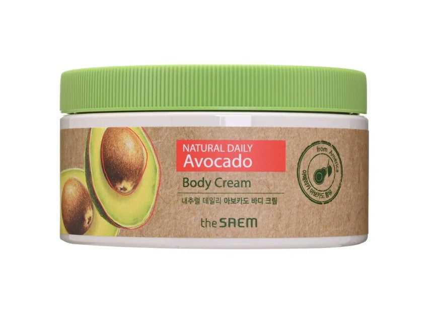 THE SAEM Natural Daily Avocado Body Cream 300ml