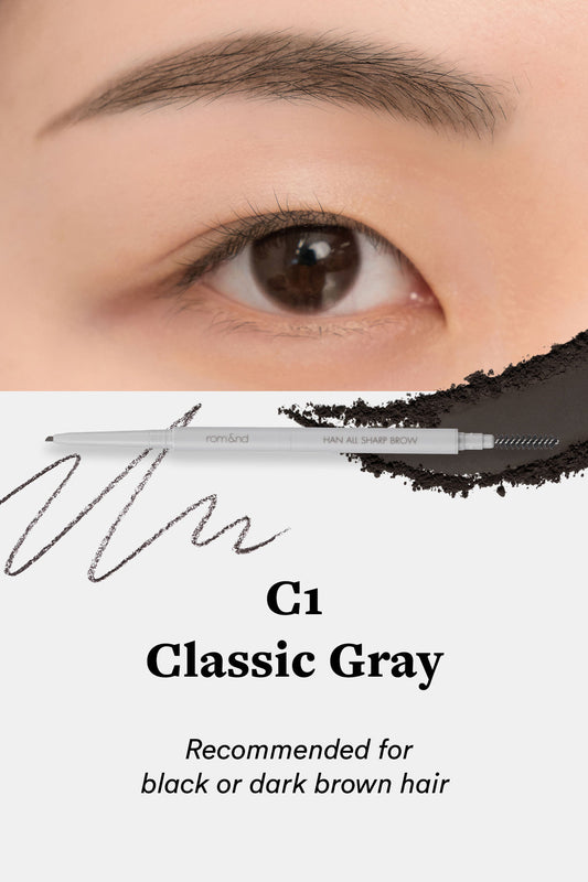 Han All Sharp Brow - C1 Classic Grey