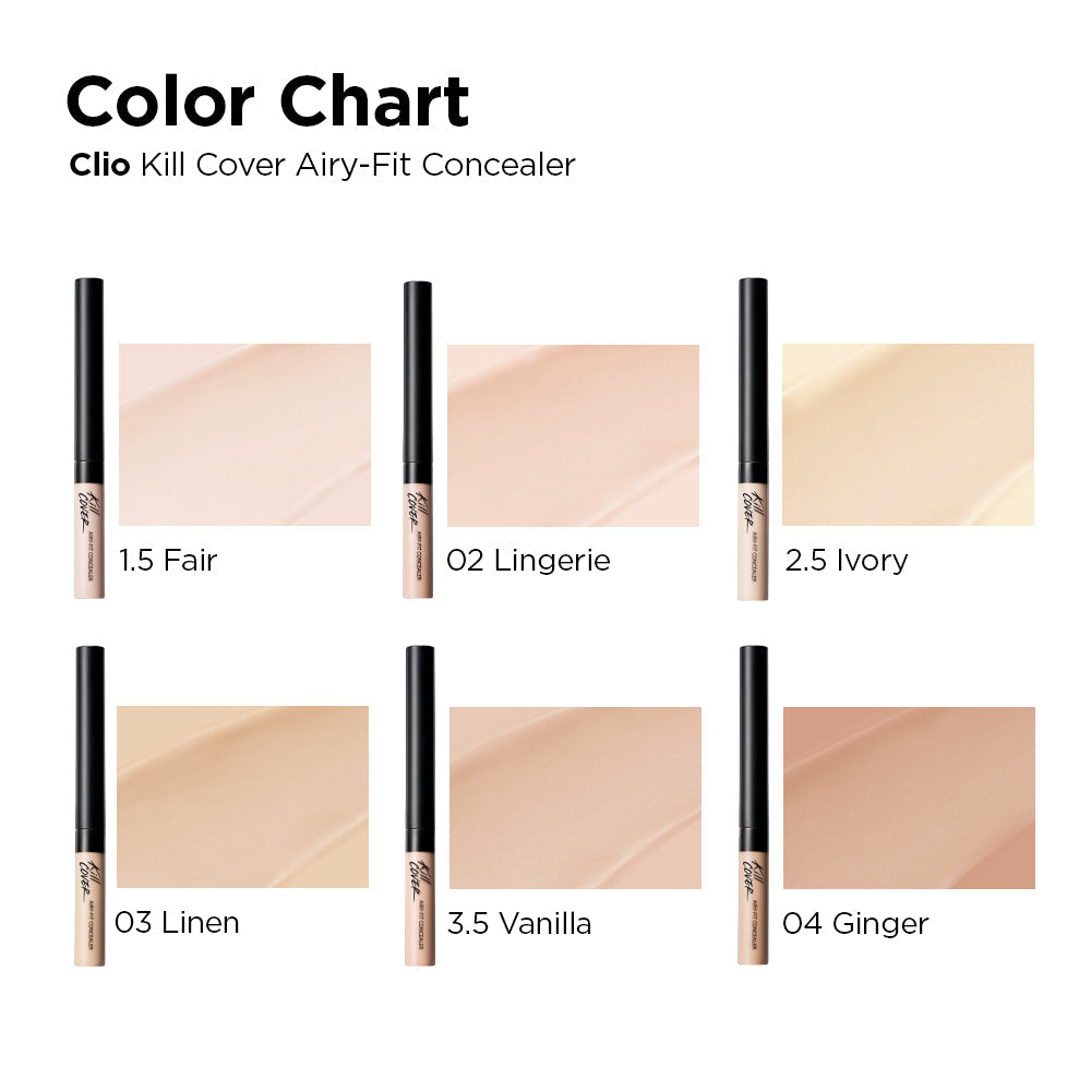 Kill Cover Airy Fit Concealer 02 Lingerie
