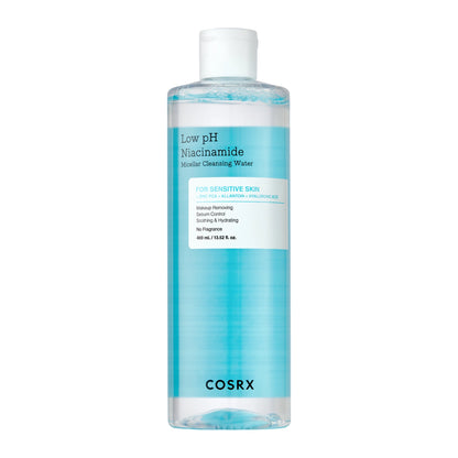 Low pH Niacinamide Cleansing Water - No Fragrance 400ml