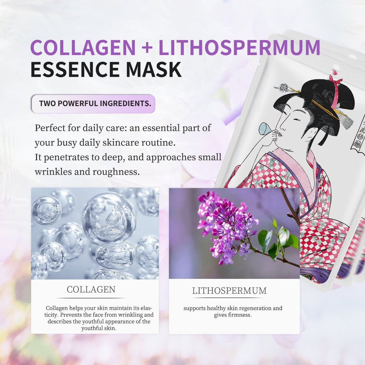 Collagen + Lithospermum Firming Essence Mask