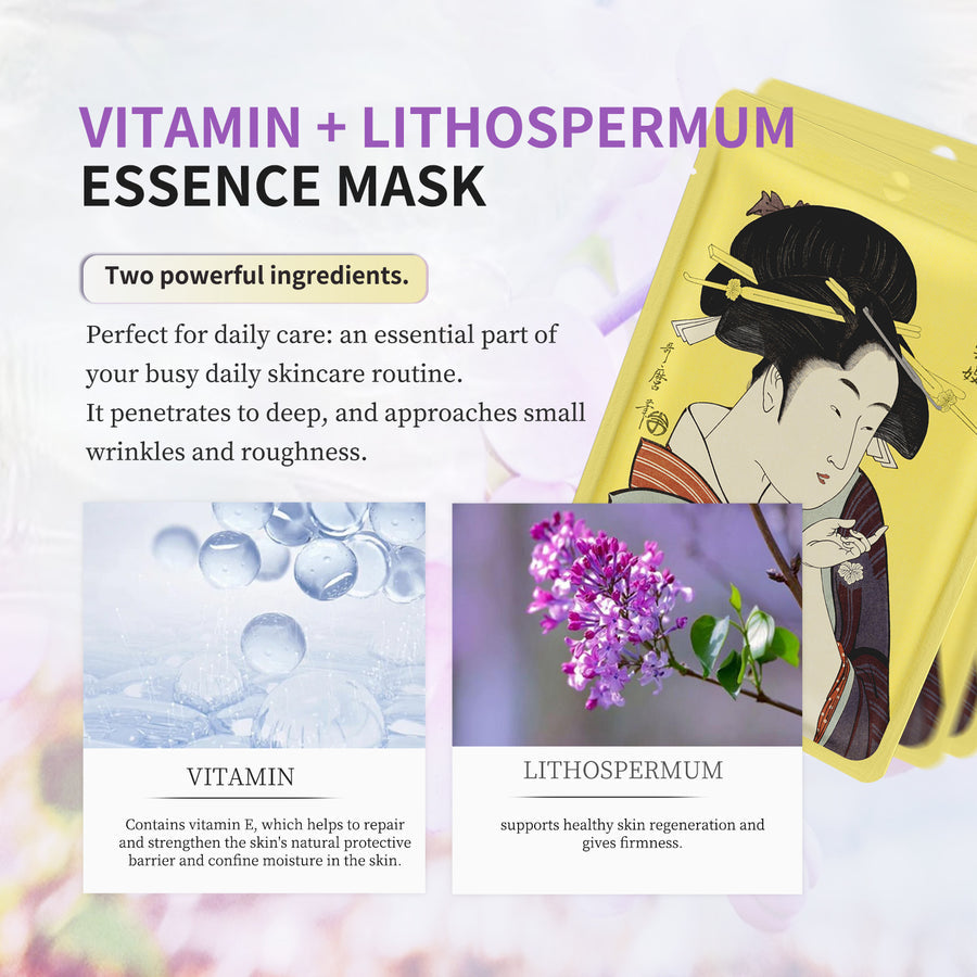 Vitamin + Lithospermum Essence Repairing Mask