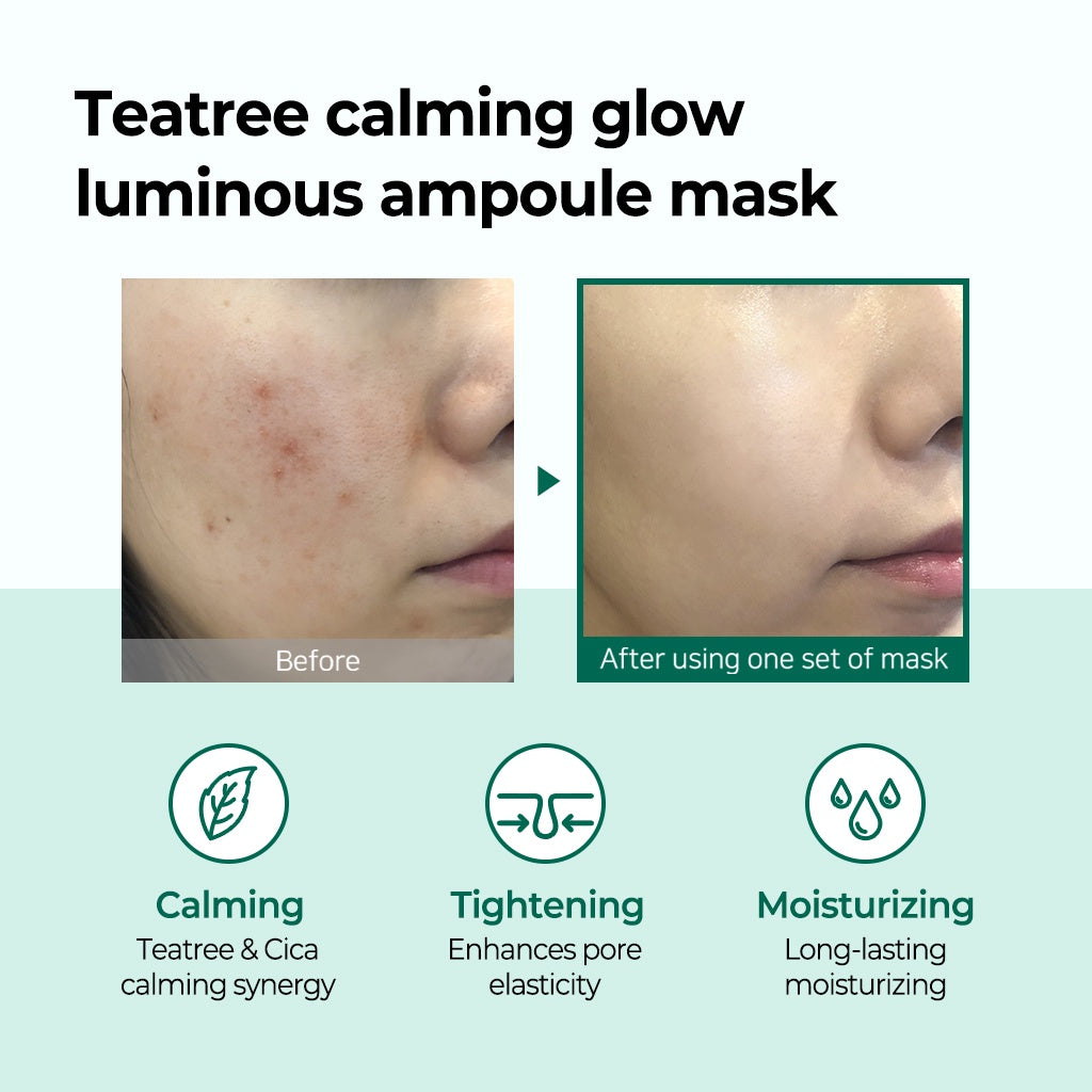 Tea Tree Calming - Glow Luminous Ampoule Mask