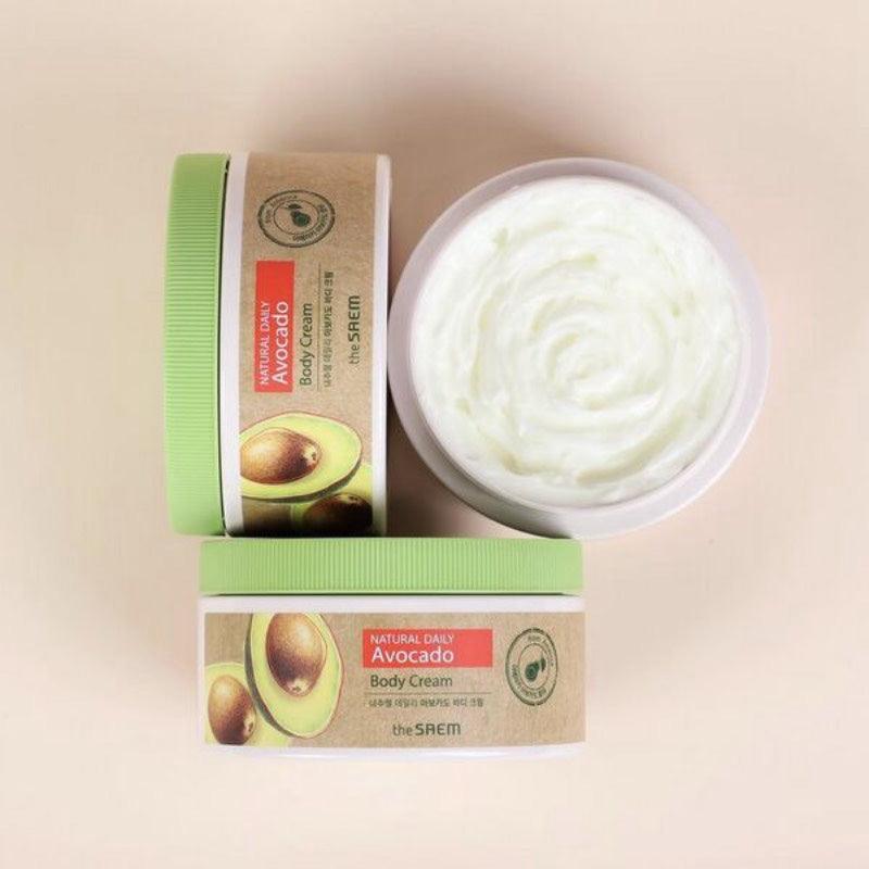 THE SAEM Natural Daily Avocado Body Cream 300ml