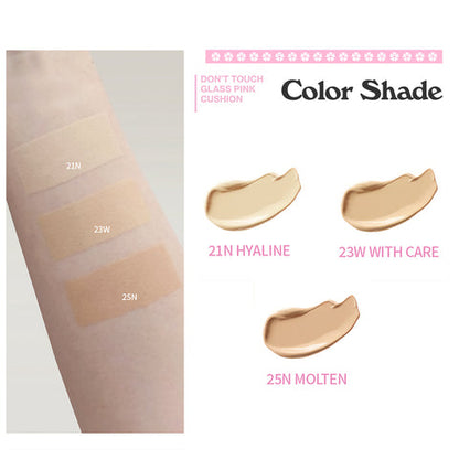 Don't Touch Glass Pink Cushion SPF50+ PA++++ 21N Hyaline