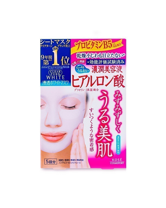 Clear Turn White Mask Hyaluronic Acid